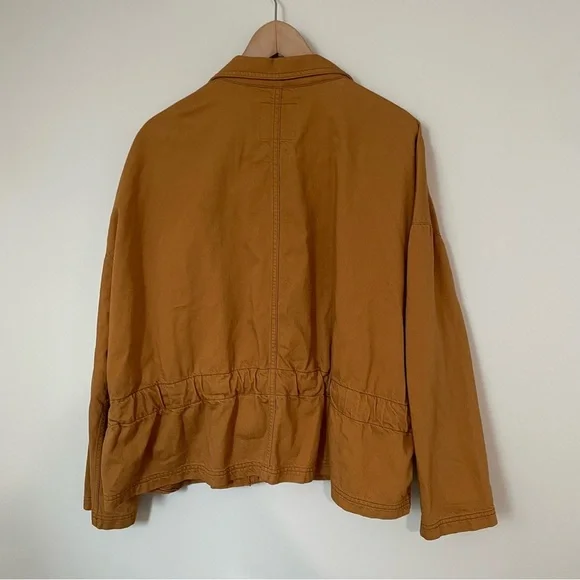 Madewell Southlake Military Jacket Dark Sahara Size 2X - Picture 8 of 10